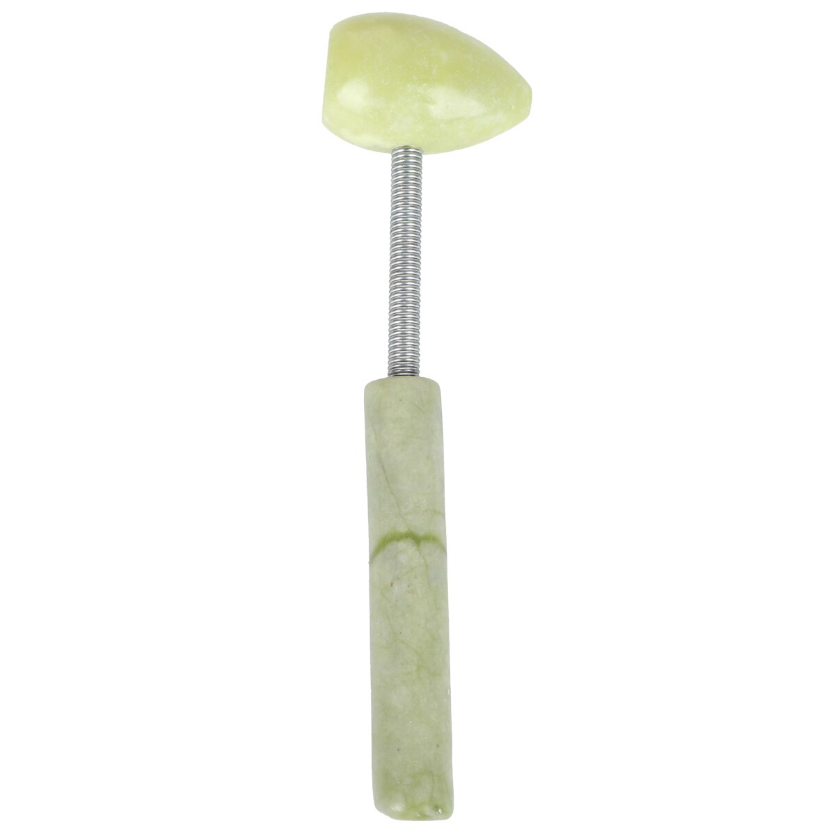 Massage hammer håndholdt bærbar konisk akupunkt masser fitness hammer jade massage apparat til ven massage stick: Default Title