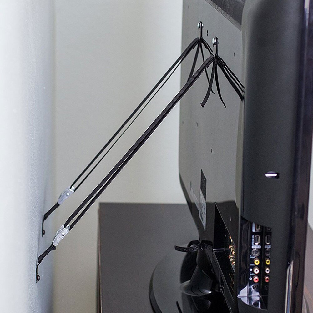 2 pz Mobili Parete di Protezione di Sicurezza Del bambino di TV a schermo Piatto bambino anti-Punta Cinghia di Blocco per I Bambini