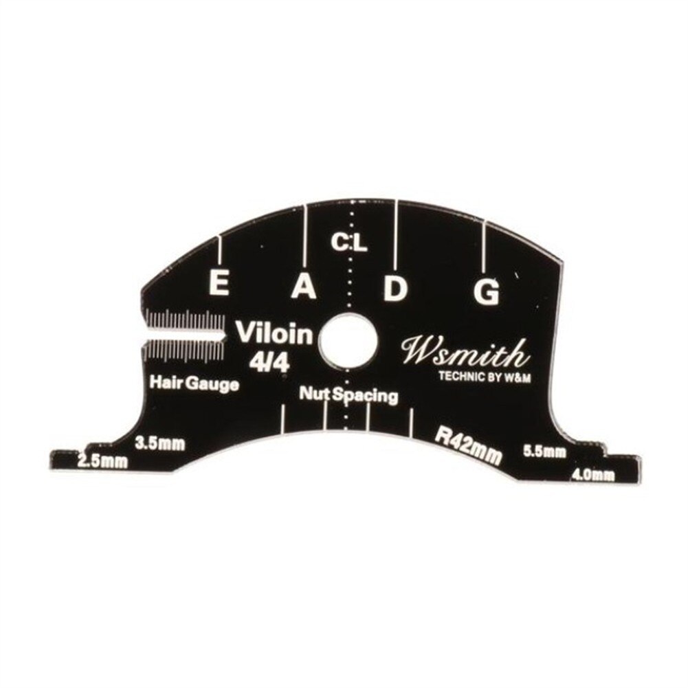 Violin Bridges Multifunctional Mold Fingerboard Template Full Size Making Tools Cello Viola Double Bass Fingerboard Scraper Make