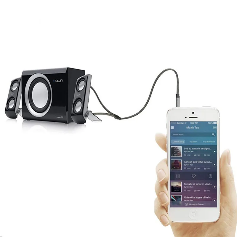 3.5mm to Double 6.35mm TRS Cable AUX Male Mono 6.35 Jack to Stereo 3.5 Jack Audio Cable for Mixer Amplifier 6.35mm Adapter