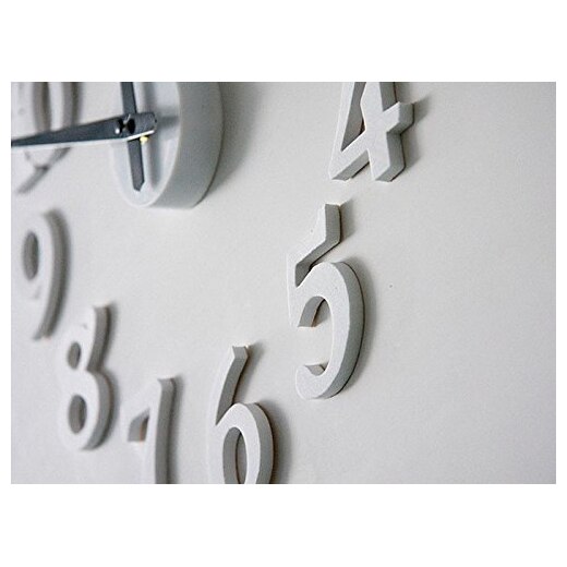 Uniek Home Decor Wandklok (Wit)