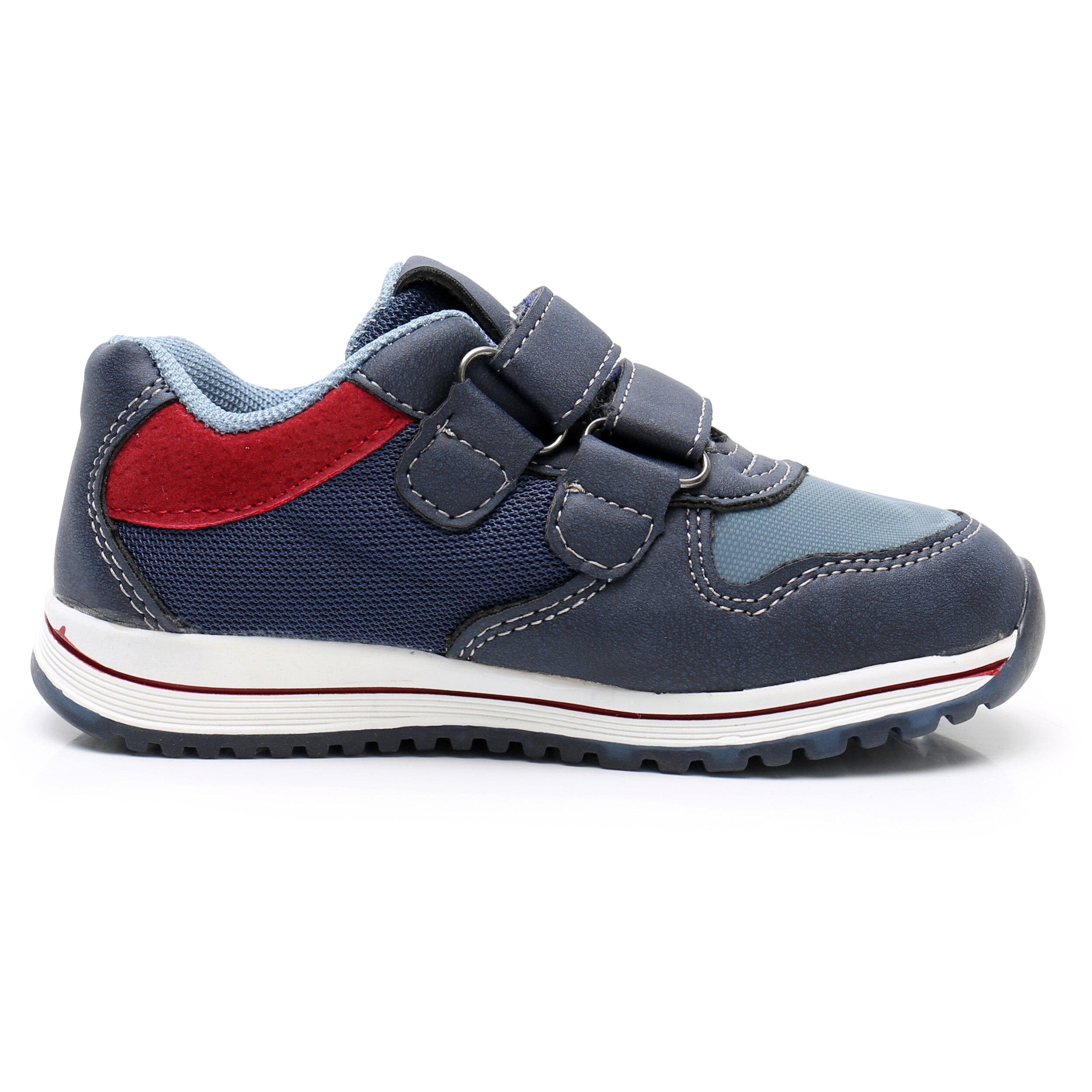 Apakowa Toddler Boys Sneaker Shoes Children's Spring Autumn Hook and Loop Low-top Sports Sneakers with Arch Support Kids Shoes