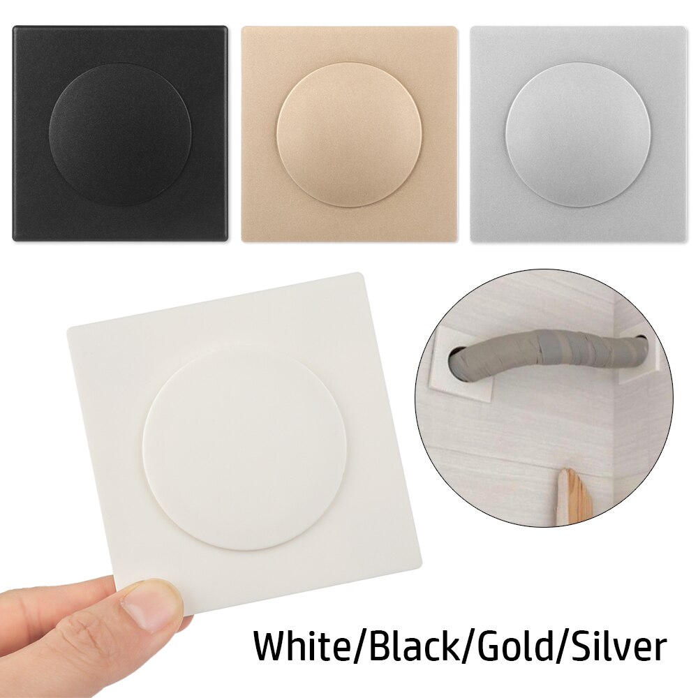 Plastic Wall Wire Hole Cover Reserved Drill Hole Panel Decor Separable Junction Box Cabinet Office Desk Hole Cap Dust Pipe Plug