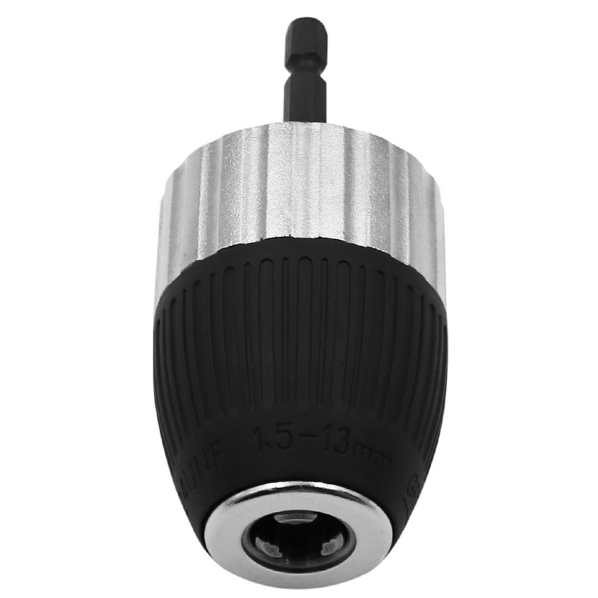 1,5-13mm 3/8-24UNF auto-bloqueo mandril de taladro eléctrico herramienta de controlador accesorios sin llave adaptador impacto vástago hexagonal