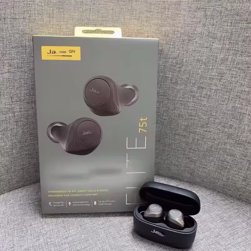 Elite 75t Bluetooth-oortelefoon in-ear 5.0 Verbeterde Bluetooth-headset TWS-sportheadset
