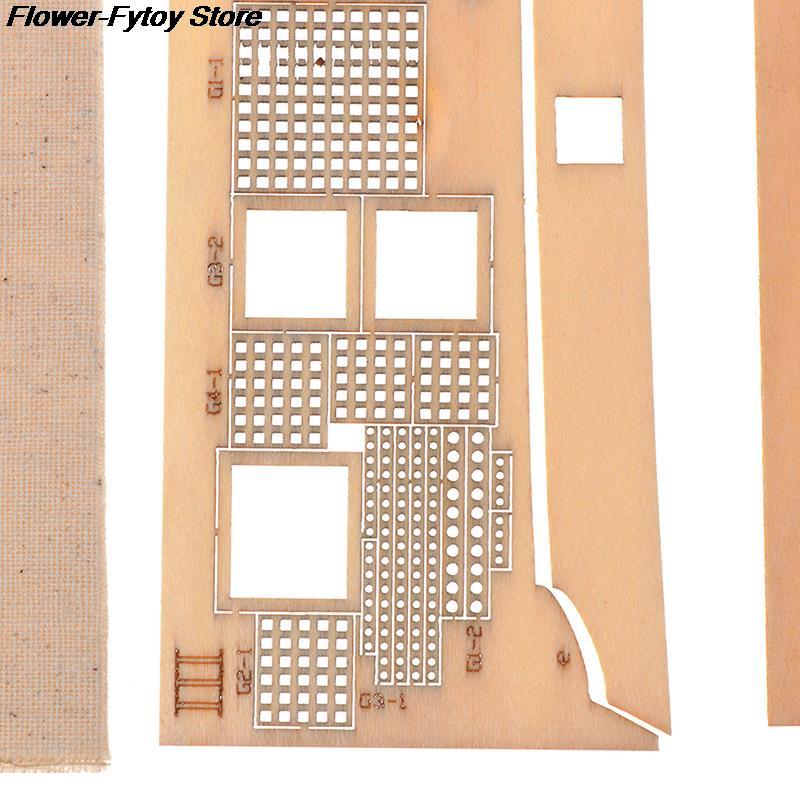 1 Set 1:100 Halcon Wooden Sailing Boat Model DIY Kit Ship Assembly Decoration