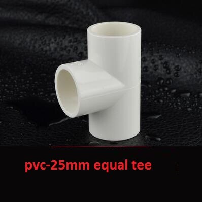 20mm/25mm Pvc Pipe Parts Straight Equal Elbow Tee Coupling Connectors 1/2" Or 3/4" Female Male To 20mm Reducing Tee Joint: Grey