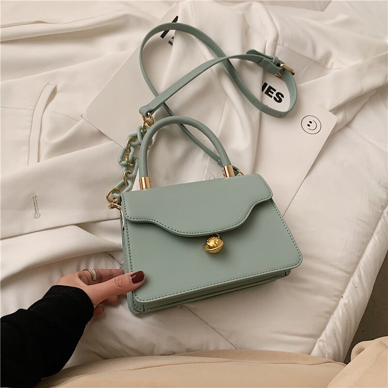 Kleine Flap Crossbody Tassen Voor Vrouwen Pu Lederen Draagtas Luxe Messenger Bag Lady Effen Kleur Schouder handtas