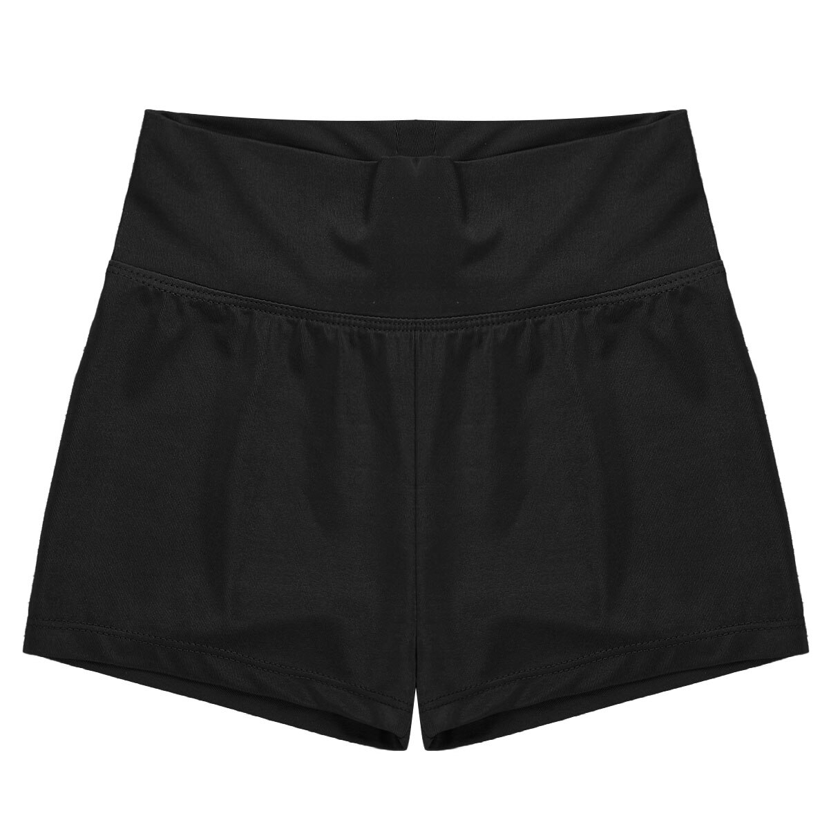 Msemis trikot for jenter ballettshorts gymnastikk guttesnitt med høyt midje aktive klær dansesportshorts underbukser for yogasportstrening