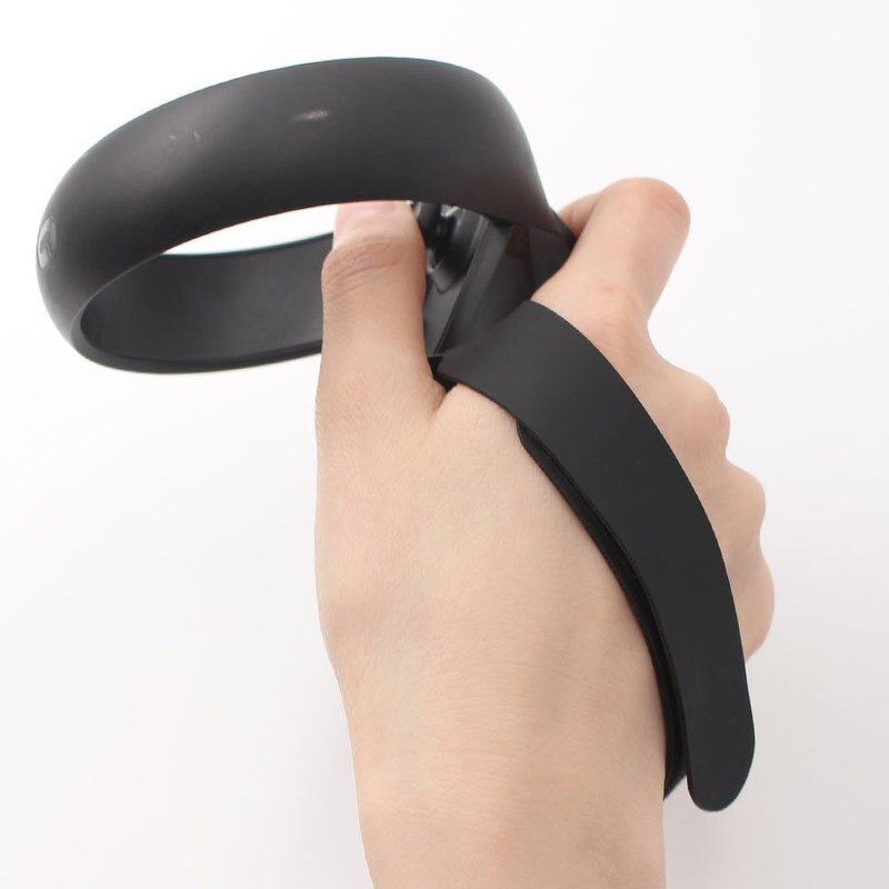 1 paar PU Leder Knuckle Griff Grip Bügel für Oculus Quest/Oculus Rift S Touch Controller Grip Zubehör