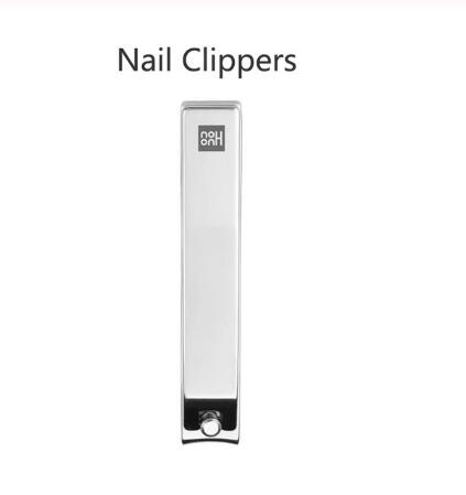 Huohou 5 szt. Zestaw do Manicure & Trymer do Włosów w Nosie ze Stali Nierdzewnej: Nail Clippers