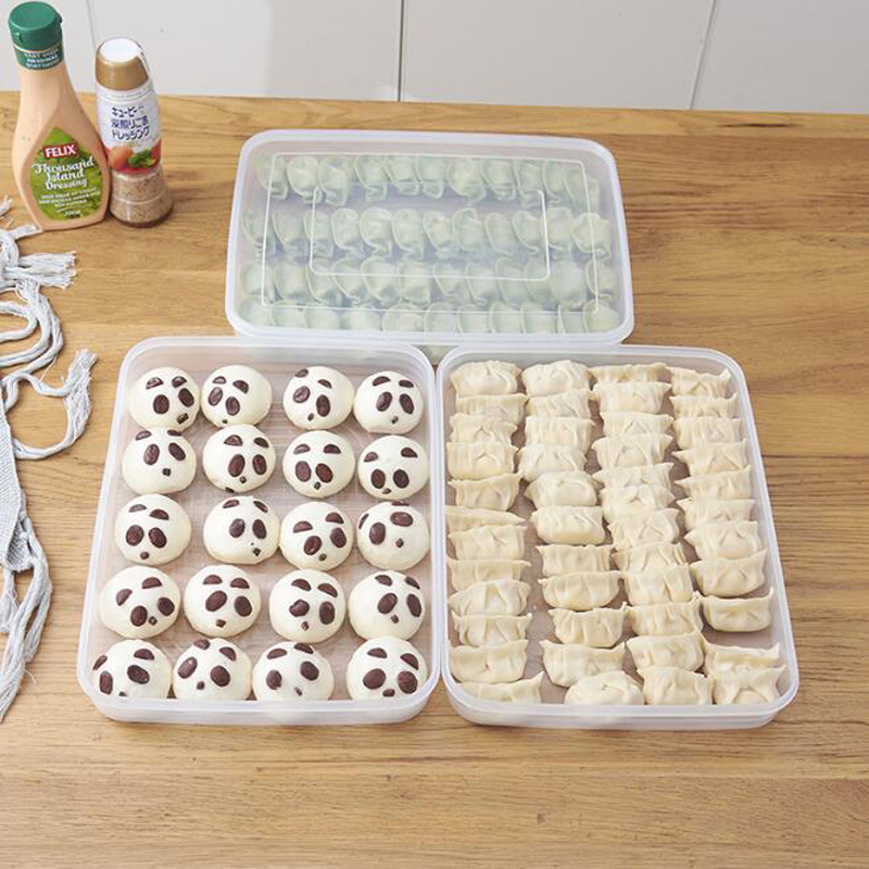 Schowek robić lodówki pojemnik grube plastikowe pudełko jedzenie pierogi konserwacja organizer robić domu ziarna chleb skrzynka organizer robić kuchni