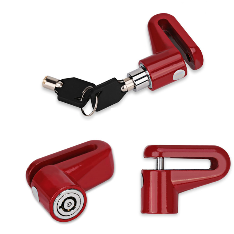 Motorcycle Lock Security Anti Theft Bicycle Motorbike Motorcycle Disc Brake Lock Theft Protection for Scooter Safety Bike Lock