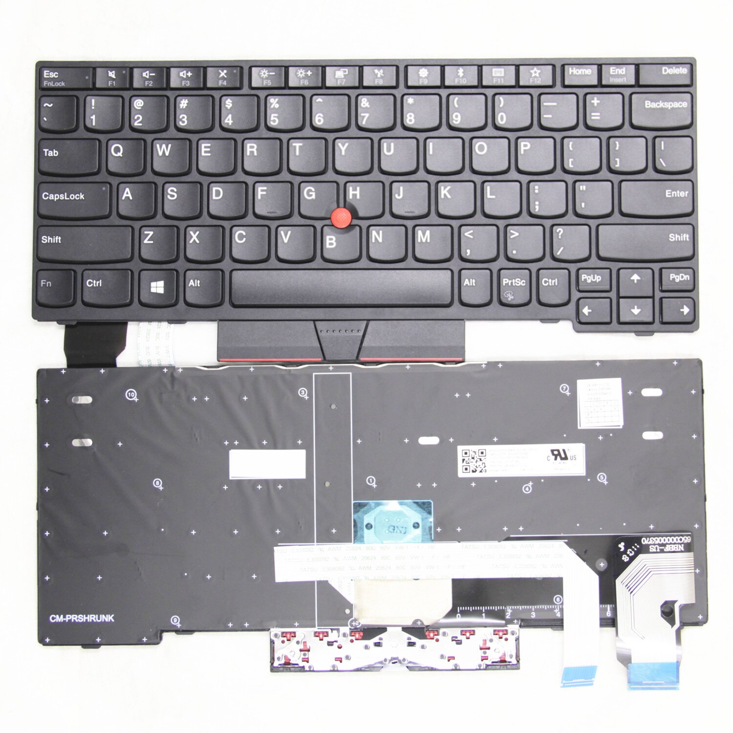 Original US for Lenovo Thinkpad X280 A285 X390 X395 S2 5TH X13 L13 Laptop Backlit Keyboard 01YP142 01YP222 01YP120: No Backlit