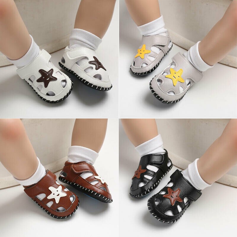 Newborn Baby Boy Girl Soft Sole Shoes Trainers Size 0-18 Months