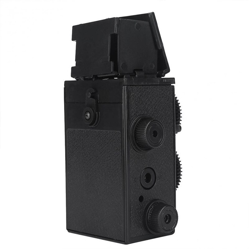 VENIBORY 2021 bambini e adulti fotocamera fai-da-te con doppio obiettivo fotocamera retrò nostalgica a doppia riflessione