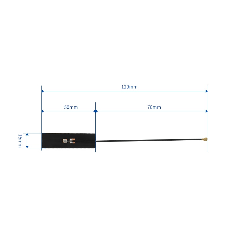5pcs/lot WiFi Antenna 2.4GHz FPC Antenna High Gain 3dBi PCB Antenna TX2400-FPC-5015 Omnidirectional Antenna