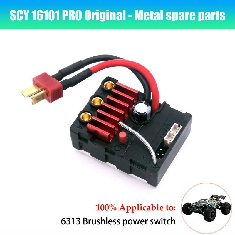 16101PRO 16102PRO RC Car Metal Upgrade Parts Original Parts Brushless Motor Gear Drive Shaft Esc Car Accessories for Adults