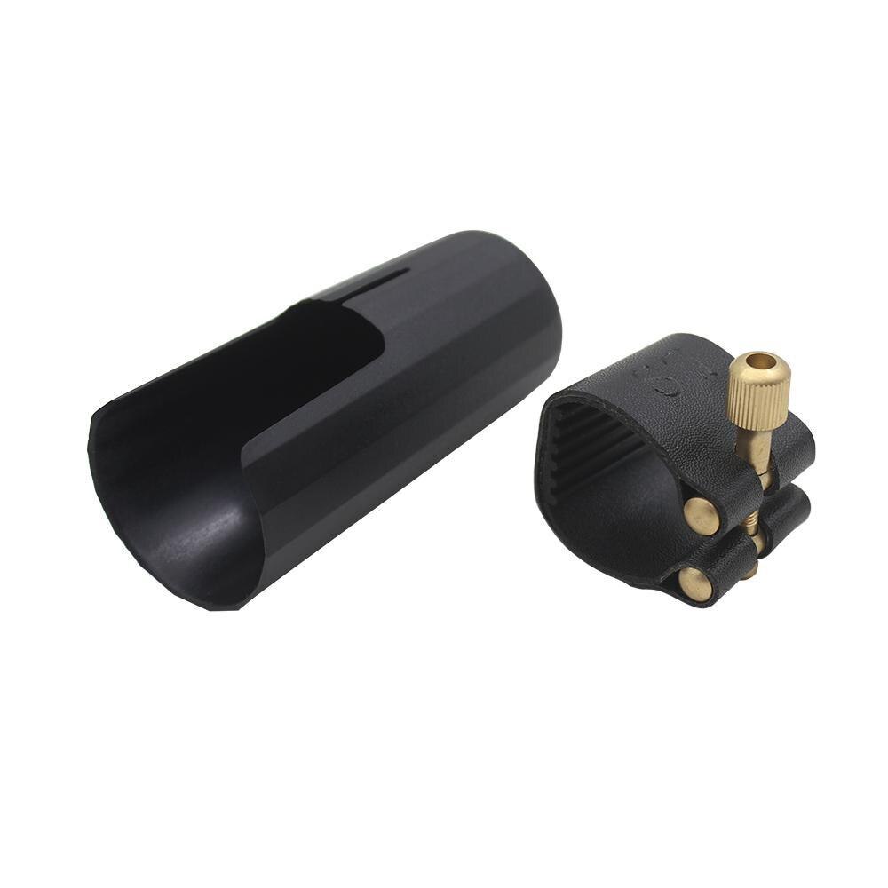 PU Leather Bb Clarinet Mouthpiece Ligature and Cap Fastener