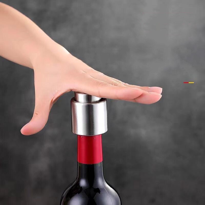 Neue Xiaomi edelstahl wein stopfen vakuum flasche Stopper abdichtung silikon Abdichtung hoch-Ende-wein champagner Stopper schäumen