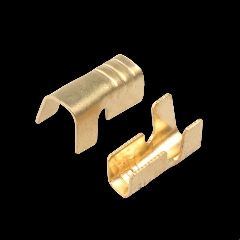 100 Stks/partij 452-1/2/3 U-Vormige Terminal Tab Koude Inserts Connectors/Terminal Connector Kabel/draad Kabel Lug 0.2-0.75mm2