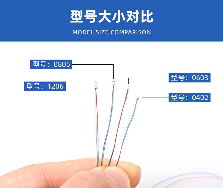 Cables de cables LED presoldados para modelo de tren, Micro Litz, SMD, 30cm, 6 colores opcionales para escenas de modelos de tren/ferrocarril, 20x