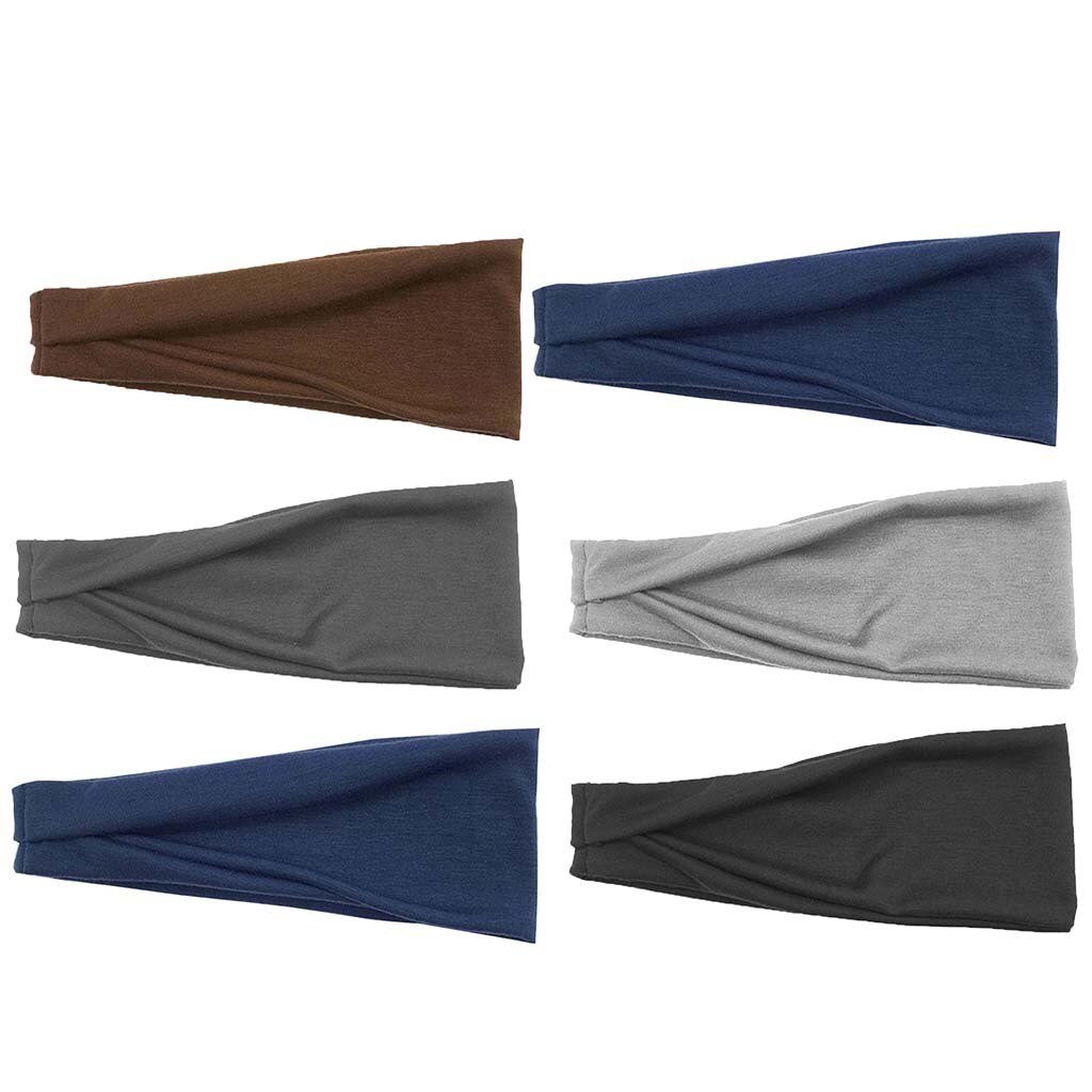 Ademend Yoga Haar Lint Zweetband Gym Fitness Haar Hoofd Band Zweetband Hoofdband Stretch Mens Wrap Elastische Sport Mannen Dunne