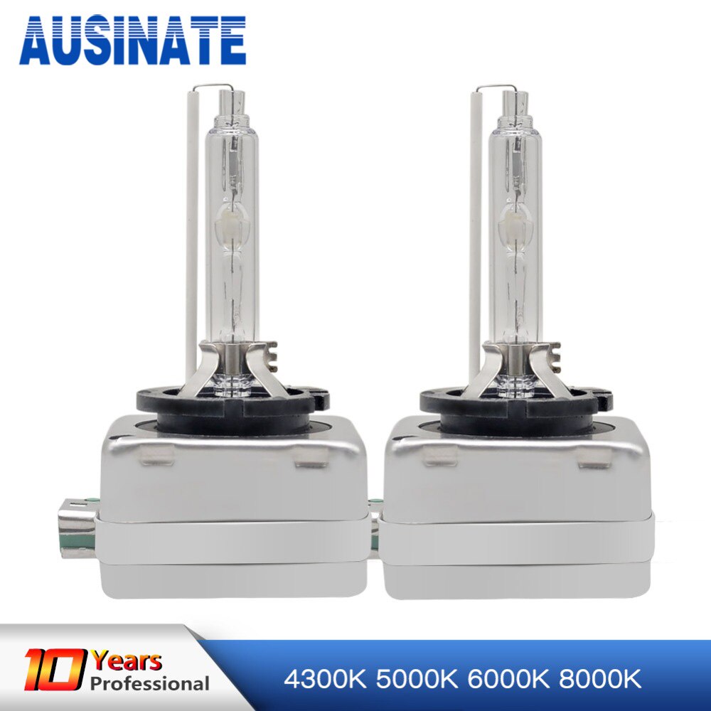 2 piezas 35 W D3S bombilla de Xenón 4300 k 5000 k 6000 k de la lámpara de xenón luz del coche D3S de Xenón HID bombilla para faro de coche