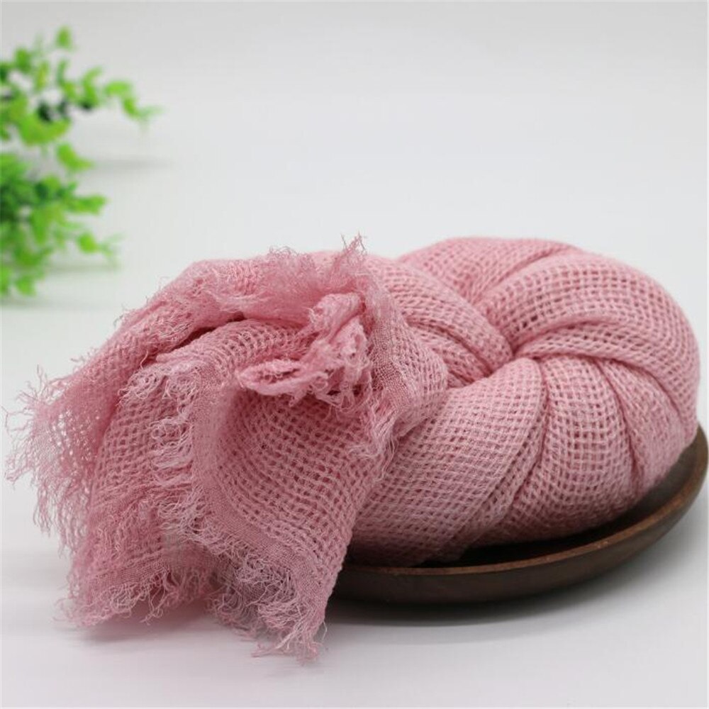 Ylsteed 90 Cm * 200 Cm Baby Fotografie Props Zachte Stretch Pasgeboren Rooster Wraps Zuigeling Schieten Achtergrond Cocoon Wrap Achtergronden: Roze