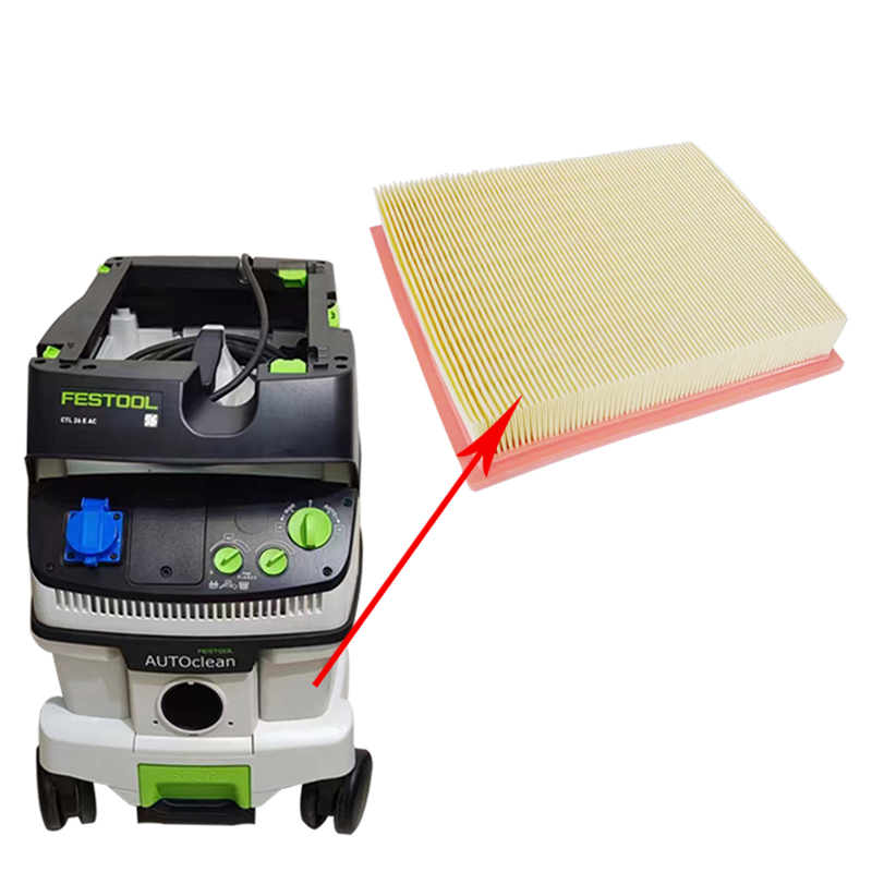 Gemaakt In China Geschikt Voor Festool Stofzuiger Luchtfilterelement Reiniger Emmer Filter Stofvanger Luchtfilter