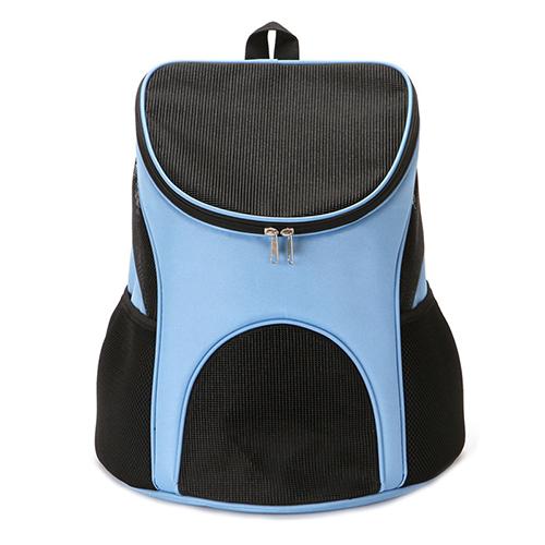Nylon 4 couleurs chien chat sac à dos sac de transport pour chiens chats trucs voyage petits animaux Chihuahua chiot transporteurs accessoires sacs: Bleu