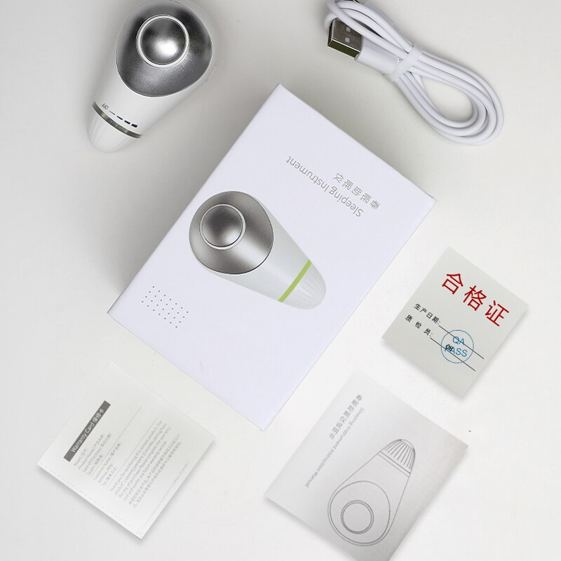 Sleep Aid Instrument Overdrukventiel Slaap Apparaat Hypnose Instrument Usb Opladen Microcurrent Slaap Holding Massage Ontspanning