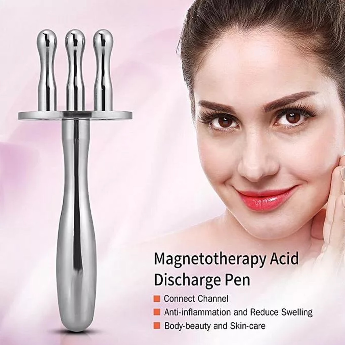 3head Massages Stick Acid Drainage Magnetotherapy Pen Magnetic Fork Meridian Points Acupoint Massage Fork Stick Relaxation