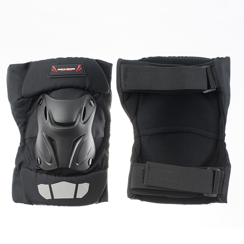ROCK BIKER Motorcycle Knee Pads Motocross Knee Protector Guard Moto Knee Protector Cold-Proof Crashproof Protective Gear Guards