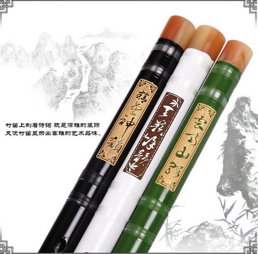 Chinese Bamboo Flute Transverse Bambu Flauta Woodwind Musical Instrument Dizi 3 Color Good Voice panflute