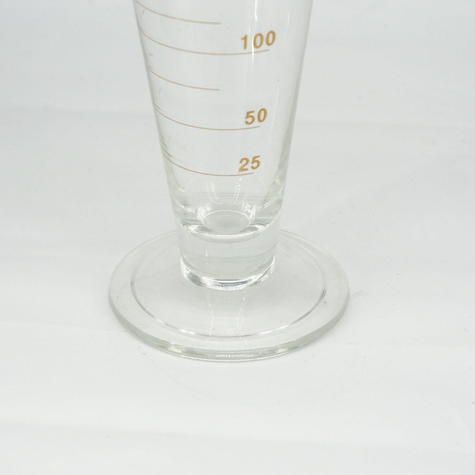 Verre de laboratoire de 250ml, gobelet de mesure conique gradué avec bec, apothicaire
