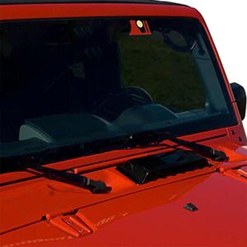 Voor 98-18 Jeep Wrangler Tj Jk Zwart Cowl Heater Scoop Nuttig Duurzaam Praktische Vent Accessoires