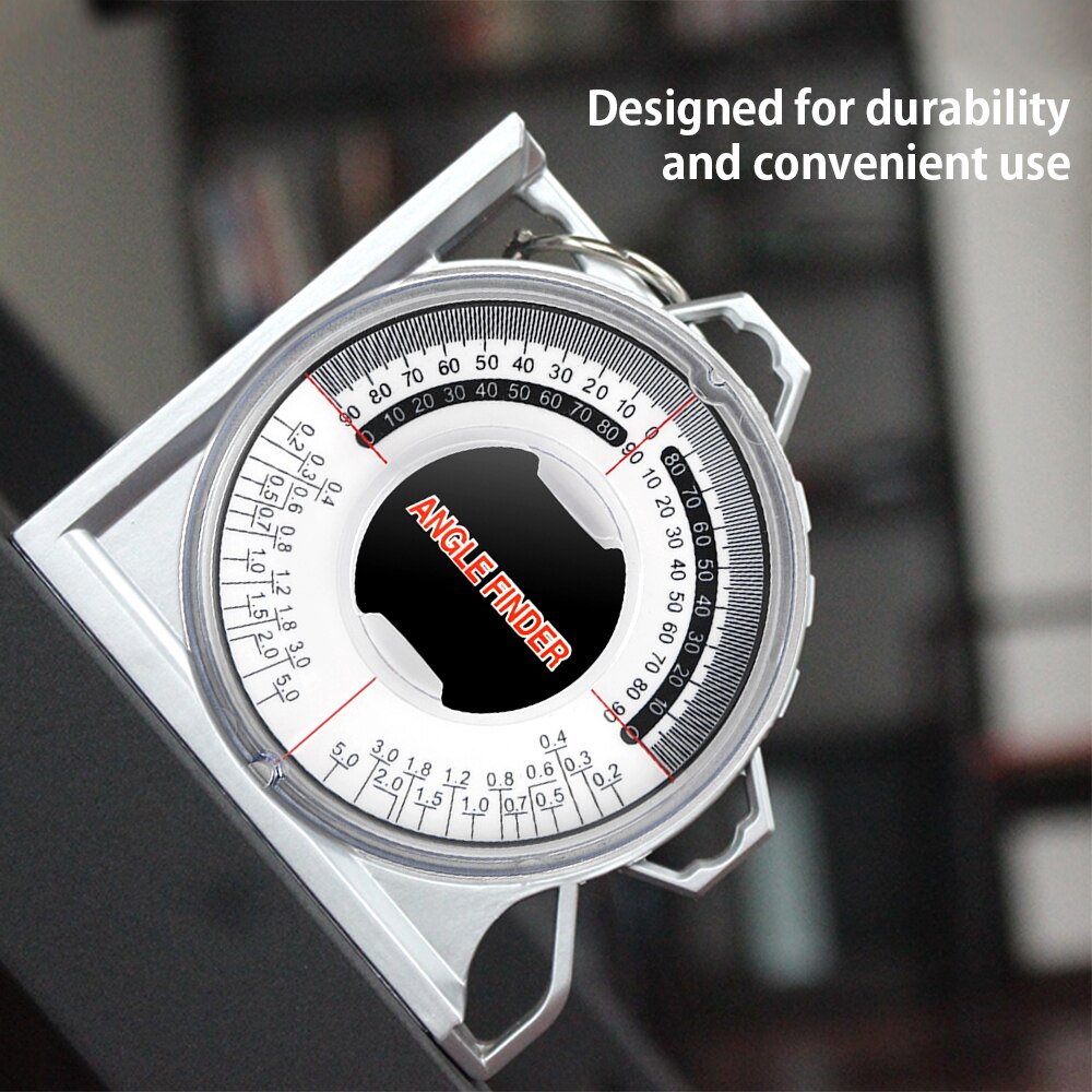 Magnetic Angle Finder Locator Inclinometer Measurement Tool Protractor Tilt Level Meter Dual Level Bubble Back Comparison Table