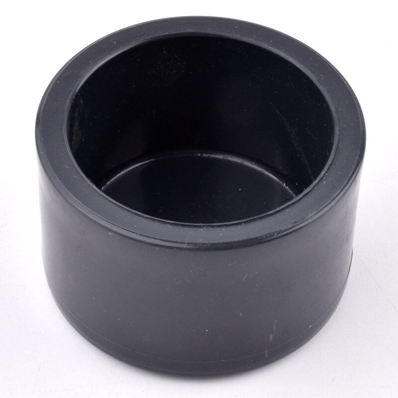 1 Piece ID.20~160mm UPVC End Cap Dark Gray Aquarium Tank Water Pipe Connector PVC Plug Watering Irrigation PVC Socket Tube Joint