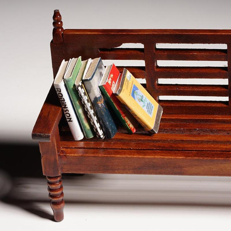 6 Pcs Comic Books1:12 Doll Accessories Doll Books House Decor Scene Study Room Exquisite Books