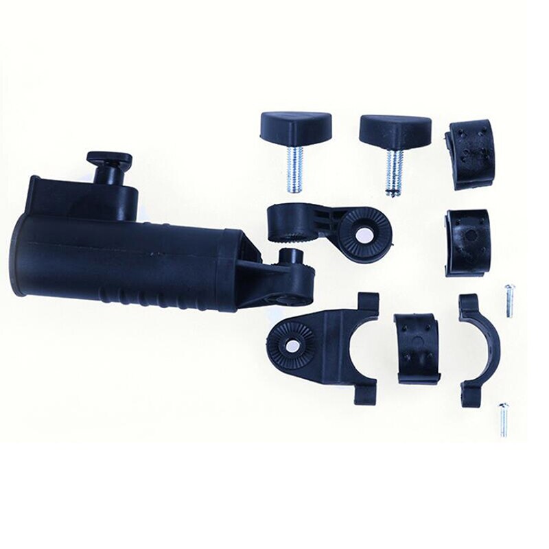 Universal Golf Push Cart Umbrella Holder Adjustable Angle With Handle Connector For Bike Stroller Fishing Outdoor Accessories: Default Title