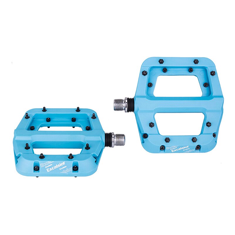 Pedales de bicicleta de fibra de Nylon Ultra-Luz Para Bicicleta de Montaña Pedal 5 colores Pie Grande bicicleta de carretera de pedales piezas de ciclismo