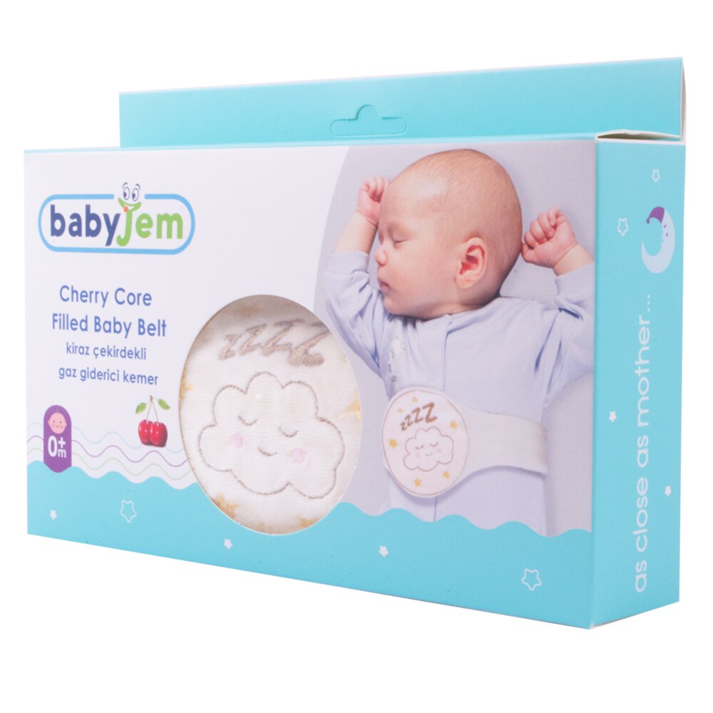 Babyjem Cherry Kern Riem Ecru Baby Riem Roze Ondersteuning Riem Voor Kinderen