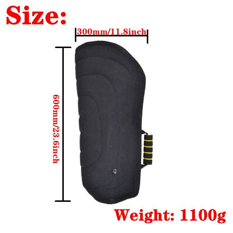 Dog Bite Sleeve Protector Training Dog Bite Sleeve Protective Gear Portable Agility Training Equipment Supplies Arm Protector: Black