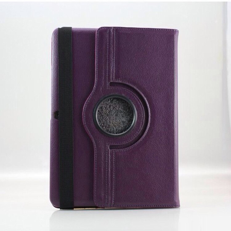 Case For Samsung Galaxy Tab Pro 10.1 SM-T520 T521 T525 Tablet PU Leather Cover For Samsung Note Edition 10.1 P600 P605 Case: Purple