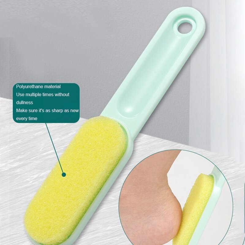 Pedicureset voetvijlen set gereedschap dubbelzijdige vijlen exfoliërend voorkomt dode huid voetverzorgingstool