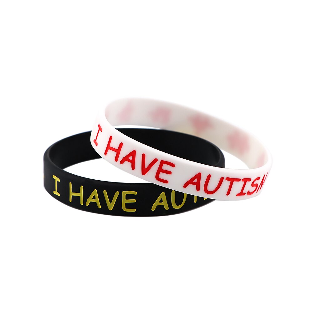 MD1759 New Arrival I Have Autism Puzzle Bracelets Trendy Silicone Rubber Band Wristbands Hand Bangle Men Women Jewelry Gifts