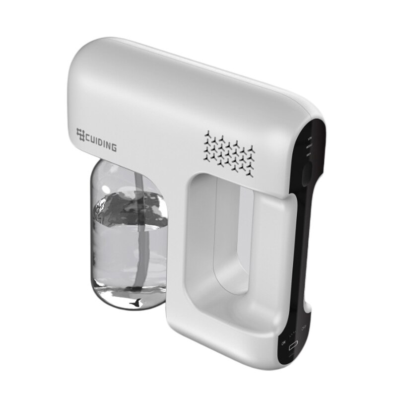 Barber Water Mister Draadloze Elektrische Mister Water Stoom Mist Desinfectie Tuin Mist Tool Wit