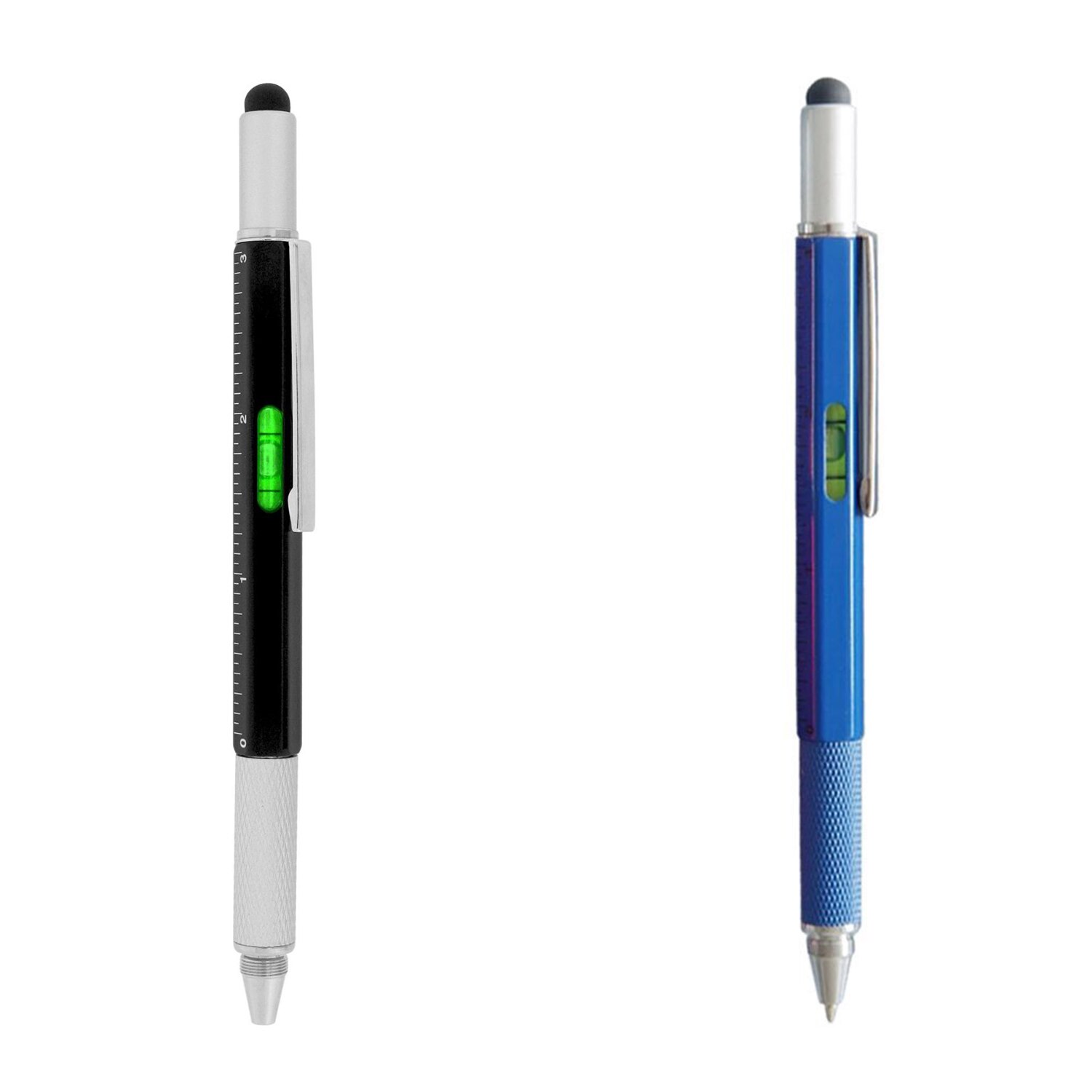 Multifunction Touch Sn Stylus Pen with Spirit Level Ruler Screwdriver