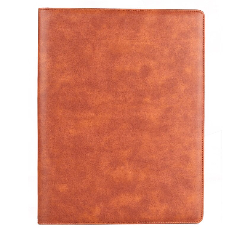 A4 filing folder document organizer padfolio manager folders for conference signature sales marketing with cellphone holder 1218: Auburn